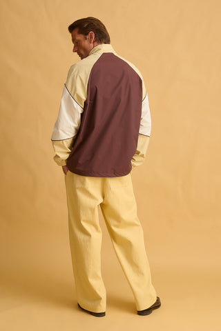 karavan clothing fashion fall winter 25 homecoming men collection howard jacket brown ivory