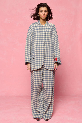 karavan clothing fashion spring summer 26 nai collection geena blazer indigo