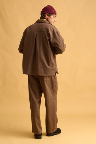 karavan clothing fashion fall winter 25 homecoming men collection eliot trousers brown