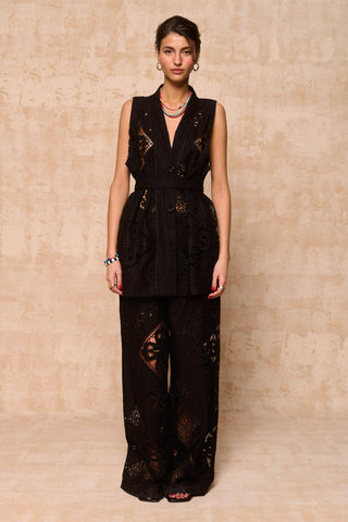 karavan clothing fashion krvn spring summer 26 nai collection livy kimono dress black