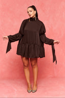 karavan fall winter 26' collection erika mini dress brown