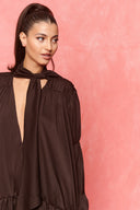 karavan fall winter 26' collection erika mini dress brown