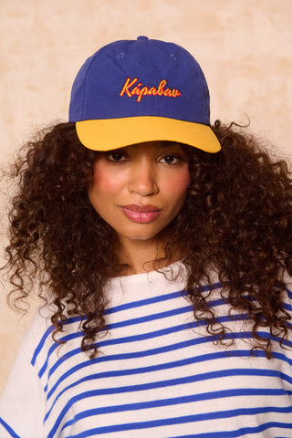 karavan clothing fashion spring summer 26 nai collection joe dad hat navy blue yellow