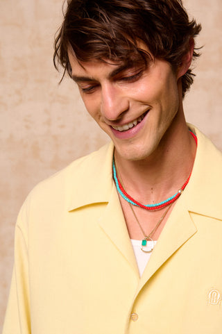 Beads Necklace (Red)