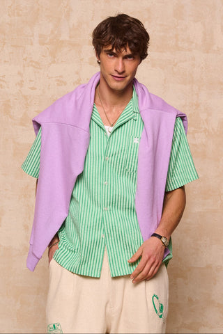karavan clothing fashion spring summer 26 men nai collection jack shirt green