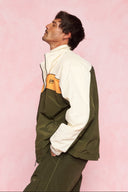 karavan men fall winter 26' collection matias jacket khaki ivory