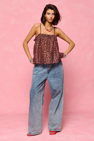 karavan clothing fashion spring summer 26 nai collection hailey top leopard