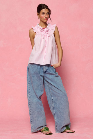 karavan clothing fashion planet homeware spring summer 26 nai collection top pink stripes