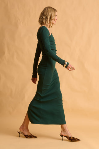 karavan clothing fashion fall winter 25 homecoming krvn collection marion top green