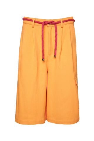karavan clothing fashion spring summer 26 nai vera's day collection evianna bermuda shorts tangerine