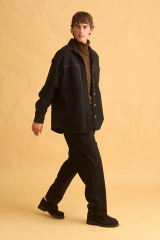 karavan clothing fashion fall winter 25 homecoming men collection fabrizio trousers black