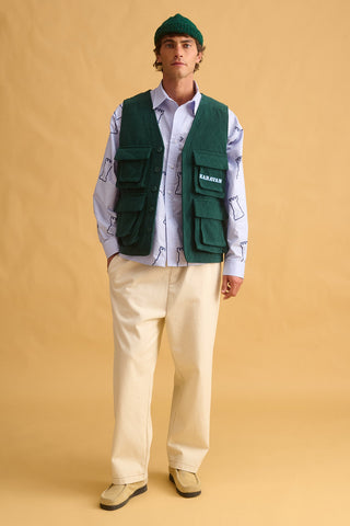 karavan clothing fashion fall winter 25 homecoming men collection gabriel shirt light blue chess