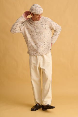 karavan clothing fashion fall winter 25 homecoming men collection jacob pullover ivory