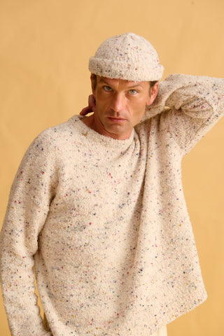 Lucian Beanie (Ivory)