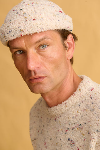 Lucian Beanie (Ivory)