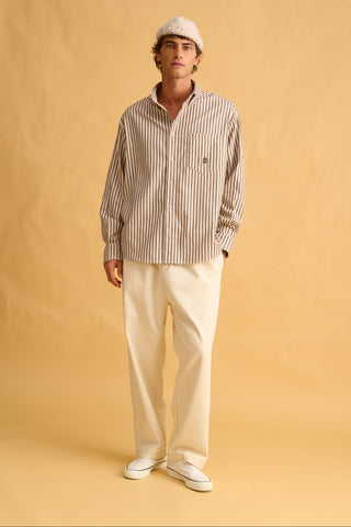 karavan clothing fashion fall winter 25 homecoming men collection fabrizio trousers ivory