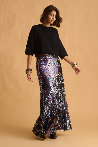 karavan clothing fashion fall winter 25 krvn homecoming collection amalia knitted crop top black