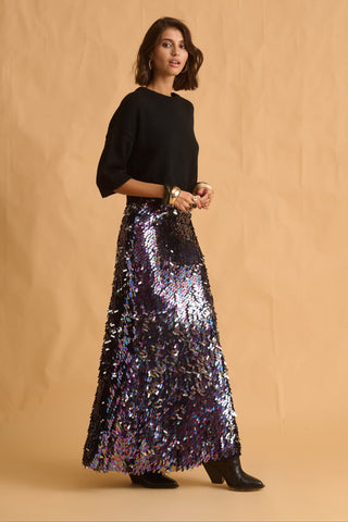 karavan clothing fashion fall winter 25 homecoming krvn collection fanny skirt shiny 