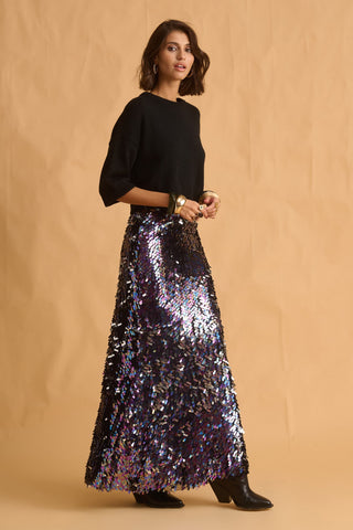 karavan clothing fashion fall winter 25 krvn homecoming collection amalia knitted crop top black