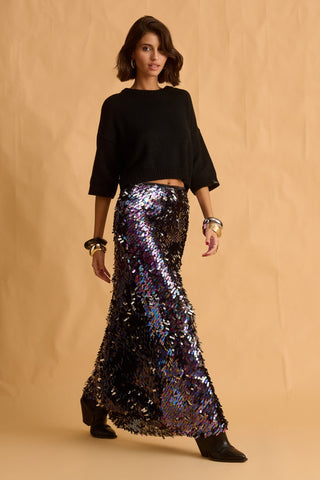 karavan clothing fashion fall winter 25 krvn homecoming collection amalia knitted crop top black