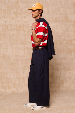 karavan clothing fashion spring summer 26 men nai collection flavio trousers blue