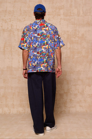 karavan clothing fashion spring summer 26 men nai collection marlon shirt island blue