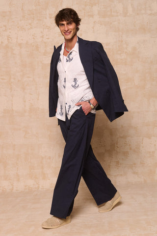 karavan clothing fashion spring summer 26 men nai collection flavio trousers blue