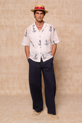 karavan clothing fashion spring summer 26 men nai collection ricky shirt white 