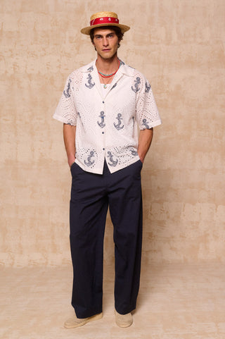 karavan clothing fashion spring summer 26 men nai collection flavio trousers blue