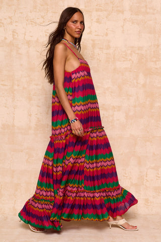 karavan clothing fashion spring summer 26 nai collection florence dress multicolor