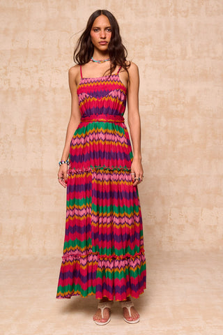 karavan clothing fashion spring summer 26 nai collection florence dress multicolor