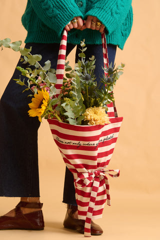 karavan clothing fashion fall winter 25 homecoming homeware collection flower tote bag