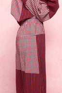 karavan loungewear planet fall winter 26' collection frezia pants burgundy 