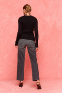 karavan fall winter 26' collection galina knitted top black