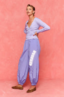 karavan fall winter 26' collection galina knitted top lilac