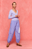 karavan fall winter 26' collection galina knitted top lilac