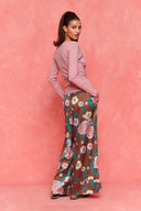 karavan fall winter 26' collection galina knitted top pink