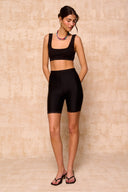 karavan clothing fashion spring summer 26 nai collection lana brief shorts black