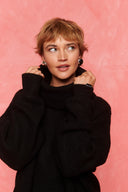 karavan fall winter 26' collection elisa knitted sweater black