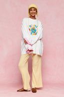 karavan loungewear planet fall winter 26' collection cindy trousers yellow