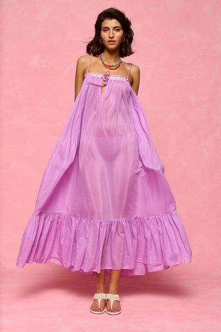 karavan clothing fashion spring summer 26 nai collection gloria dress lilac