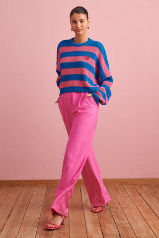 karavan clothing fashion spring summer 24 collection richard trousers pink
