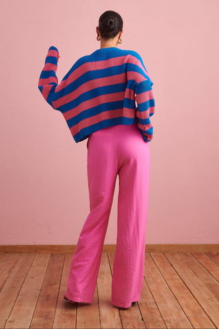 karavan clothing fashion spring summer 24 collection richard trousers pink