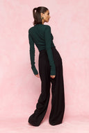 karavan fall winter 26' collection leanna top green