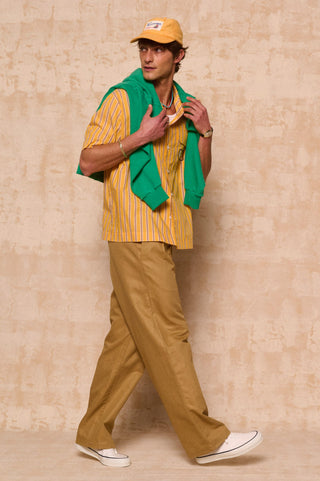 karavan clothing fashion spring summer 26 men nai collection collin shirt yellow