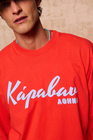 karavan clothing fashion spring summer 26 men nai collection eithan longsleeve tomato red