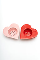 karavan planet fall winter 26' collection heart tea infuser pink