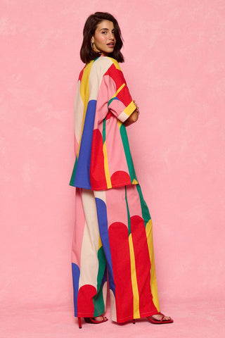 karavan clothing fashion spring summer 26 nai collection hilda trousers multicolor block stripes