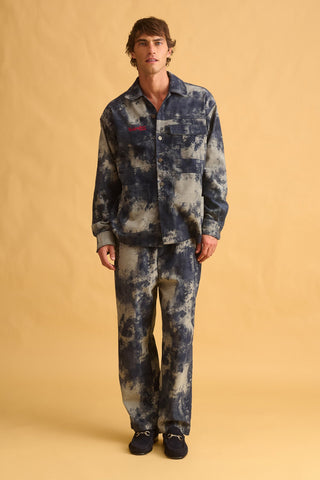 karavan clothing fashion fall winter 25 homecoming men collection hank shirt blue bleach