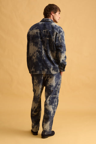 karavan clothing fashion fall winter 25 homecoming men collection hank shirt blue bleach